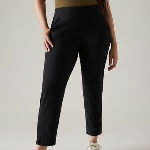 Athleta Brooklyn Ankle Pant Black Women's 12